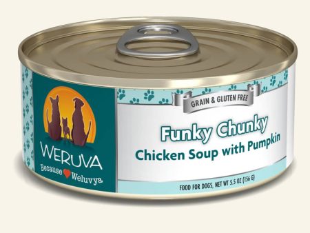 Weruva Funky Chunky Chicken Soup Canned Dog Food Fashion