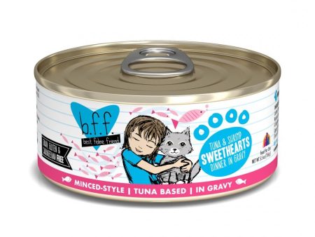 Weruva BFF Tuna & Shrimp Sweethearts Canned Cat Food Hot on Sale