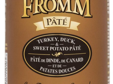 Fromm Grain-Free Turkey, Duck & Sweet Potato Pâté Dog Food (12.2 oz, Single Can) Fashion