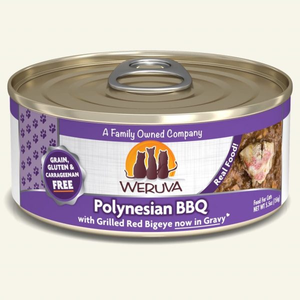 Weruva Polynesian BBQ With Grilled Red Big Eye Canned Cat Food Online Hot Sale