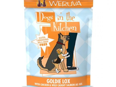 Weruva Dogs in the Kitchen Goldie Lox Grain Free Chicken and Salmon Dog Food Pouches Online Sale