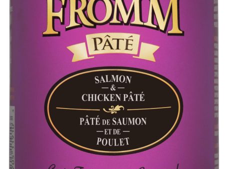 Fromm Grain-Free Salmon & Chicken Pâté Dog Food (12.2 oz) Cheap