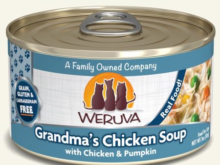 Weruva Grain Free Grandma s Chicken Soup With Chicken & Pumpkin Canned Cat Food For Discount