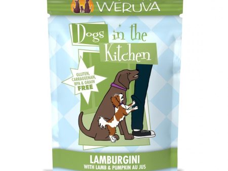 Weruva Dogs in the Kitchen Lamburgini Grain Free Lamb and Pumpkin Dog Food Pouches Hot on Sale