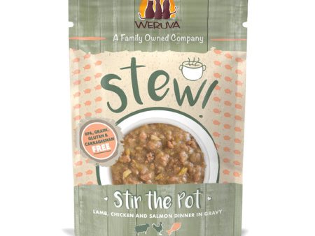 Weruva Cat Stew! Stir the Pot Chicken & Salmon Dinner in Gravy Cat Food (3.0 Oz - 12pk) Online Hot Sale