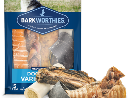 Barkworthies Medium Breed Variety Pack Dog Treats For Discount