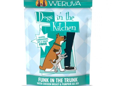 Weruva Dogs in the Kitchen Funk in the Trunk Grain Free Chicken and Pumpkin Dog Food Pouch Supply