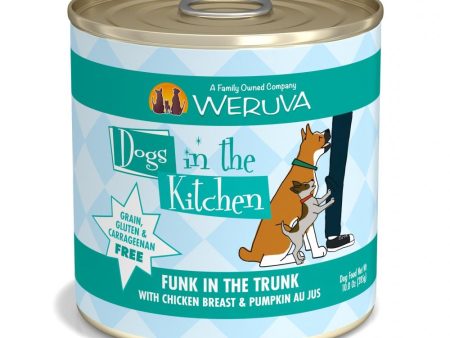 Weruva Dogs in the Kitchen Funk in the Trunk Grain Free Chicken and Pumpkin Canned Dog Food Hot on Sale