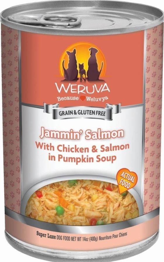 Weruva Jammin’ Salmon with Chicken & Salmon in Pumpkin Soup Dog Food Cheap