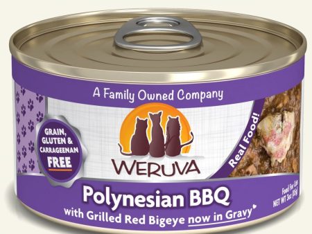 Weruva Polynesian BBQ With Grilled Red Big Eye Canned Cat Food Online Hot Sale