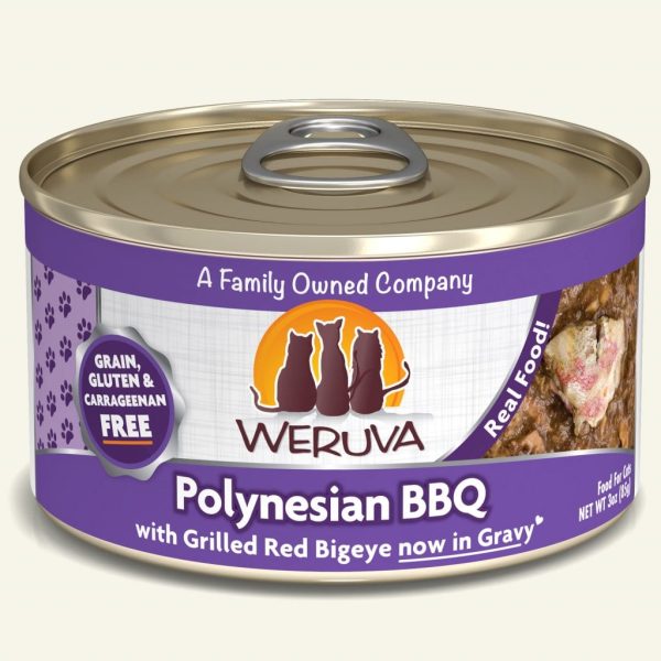 Weruva Polynesian BBQ With Grilled Red Big Eye Canned Cat Food Online Hot Sale