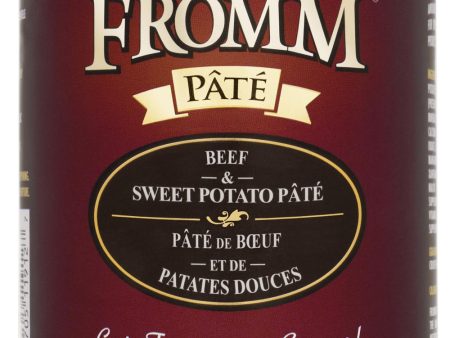 Fromm Grain-Free Beef & Sweet Potato Pâté Dog Food (12.2 oz, Single Can) Supply