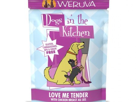 Weruva Dogs in the Kitchen Love Me Tender Grain Free Chicken Dog Food Pouch For Cheap