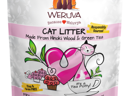 Weruva It s a Tea Party Hinoki Wood and Green Tea Cat Litter Cheap