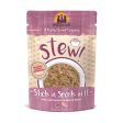 Weruva Cat Stew! Stick a Spork in It Duck & Salmon Dinner in Gravy Wet Cat Food (3.0 Oz - 12pk) Hot on Sale