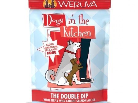 Weruva Dogs in the Kitchen The Double Dip Grain Free Beef and Salmon Dog Food Pouches (2.8-oz, single pouch) Online