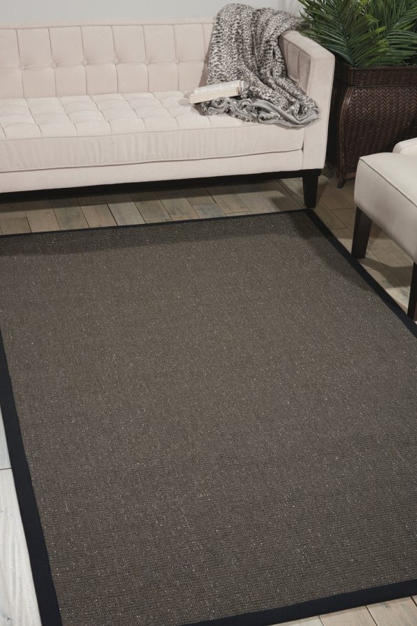 Nourison Brilliance MA700 Charcoal Area Rug by Michael Amini Supply