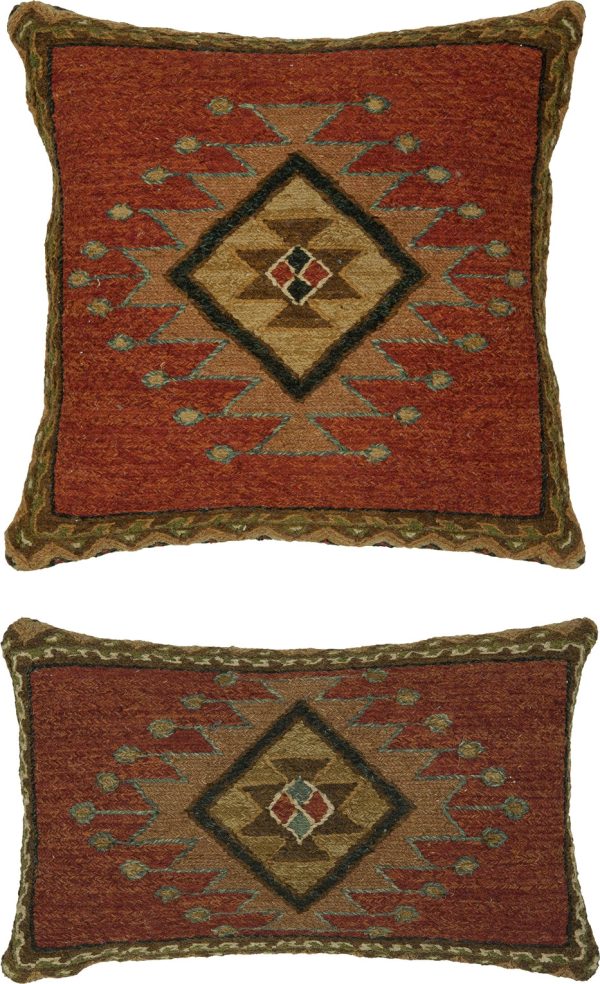 Kalaty Soumak Pillow PL-220 Rust Online Hot Sale