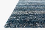 Loloi Quincy QC-05 Navy Pewter Area Rug For Sale