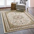 Oriental Weavers Kashan 119W1 Ivory  Beige Area Rug Fashion