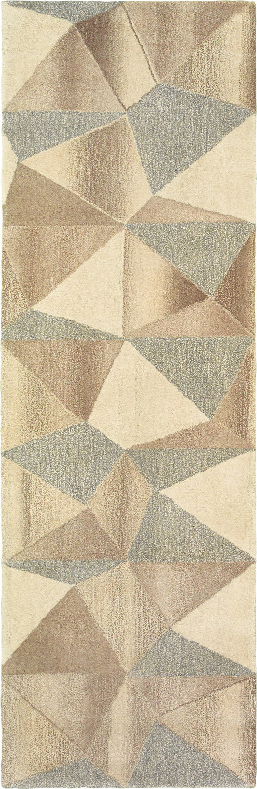 Oriental Weavers Infused 67004 Beige  Grey Area Rug Hot on Sale