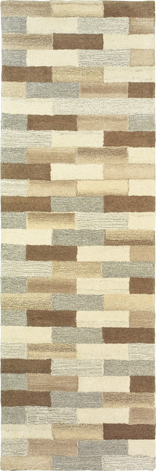 Oriental Weavers Infused 67006 Beige  Grey Area Rug Online Sale