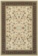 Oriental Weavers Kashan 108X1 Ivory  Black Area Rug Online now