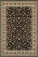 Oriental Weavers Kashan 108B1 Black  Ivory Area Rug Online