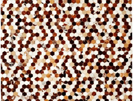 Dynamic Rugs Leatherwork 8107 Brown Multi Area Rug For Discount