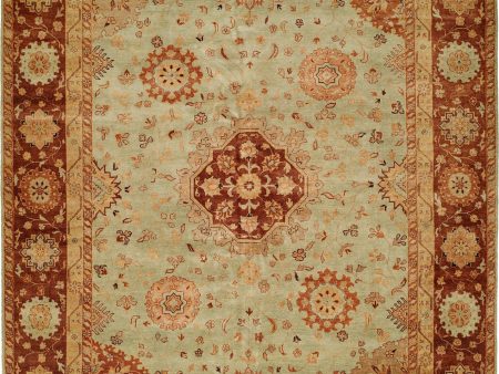 Kalaty Antalya AT-387 Pale Pistachio Hopi Clay Area Rug Online Sale