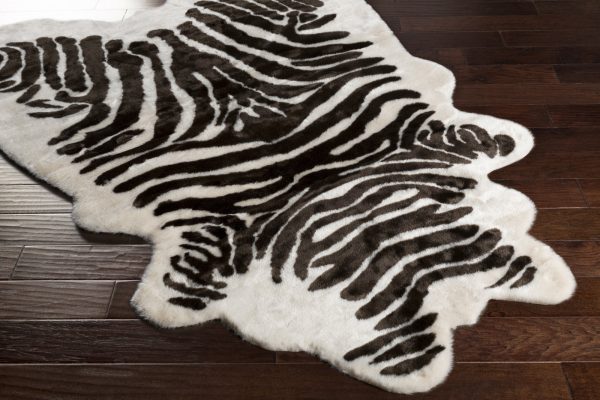 Surya Zadie Zebra ZAD6251 Area Rug For Sale