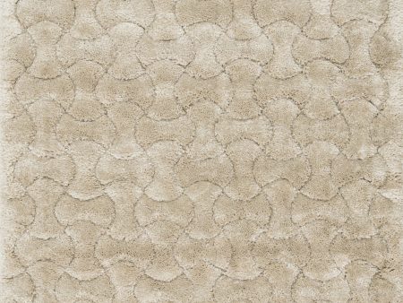 Loloi Dream Shag DR-04 Beige Area Rug For Sale