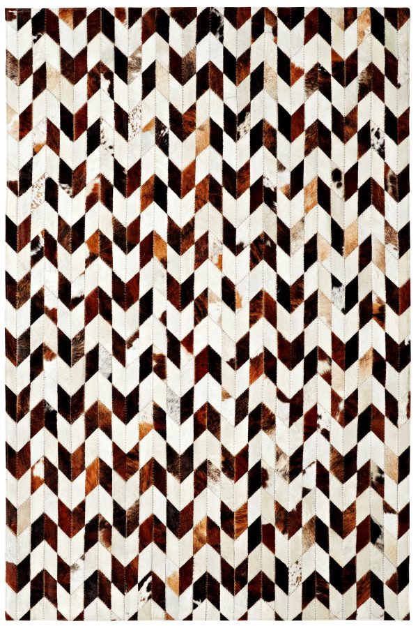 Dynamic Rugs Leatherwork 8106 Ivory Brown Area Rug For Discount