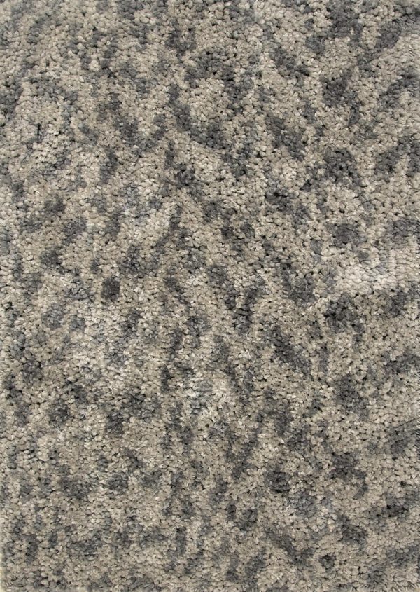 Dynamic Rugs Luxury Shag 2550 Blush Grey Area Rug For Discount