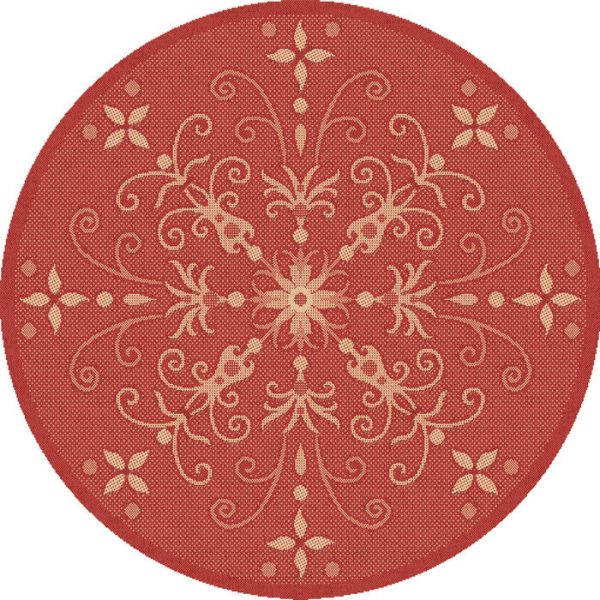 Dynamic Rugs Piazza 2583 Red Area Rug For Cheap