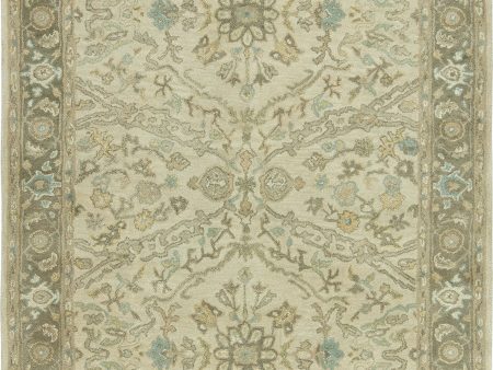 K2 Seville SV-758 Ivory Green Area Rug Online Hot Sale