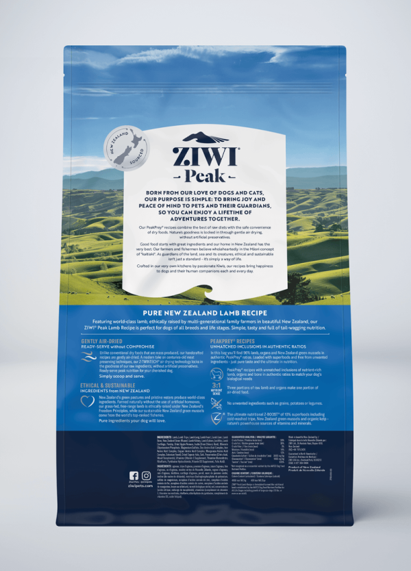 ZIWI® Peak Air-Dried Lamb Recipe for Dogs Discount