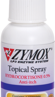 Zymox Hydrocortisone Topical Spray Hot on Sale