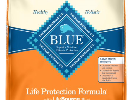 Blue Buffalo Life Protection Natural Chicken & Brown Rice Recipe Large Breed Adult Dry Dog Food For Cheap