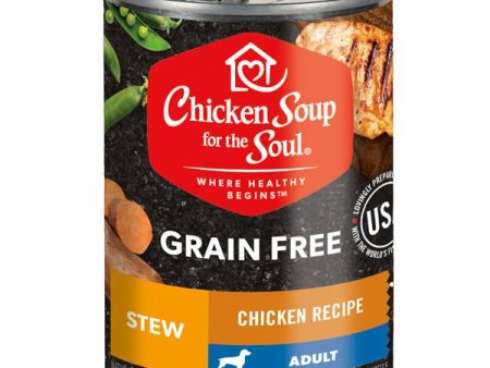 Chicken Soup For The Soul Grain Free Chicken and Duck Stew Canned Dog Food Discount