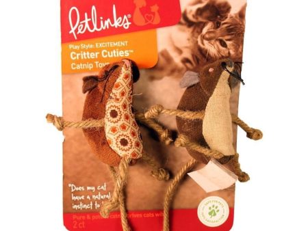 LIL  CRITTERS MICE WITH ROPE LEGS Cheap