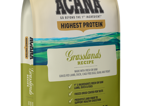 ACANA Highest Protein Grasslands Recipe Dry Dog Food For Discount