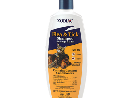 ZODIAC FLEA & TICK SHAMPOO FOR DOGS & CATS Sale