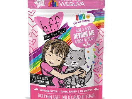 Weruva BFF Tuna & Duck Devour Me Pouches Wet Cat Food Sale