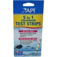 API 5 IN 1 AQUARIUM TEST STRIPS Online now