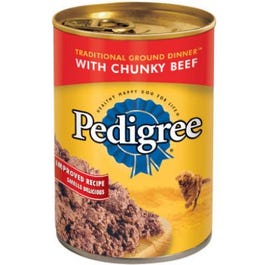 Dog Food, Chunky Chopped Beef, 13.2-oz. Discount