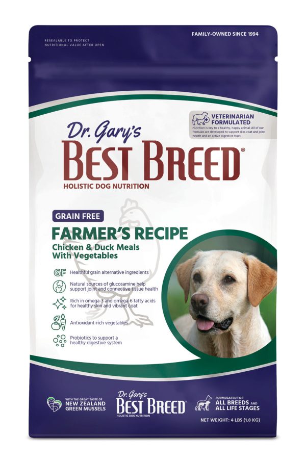 Dr. Gary s Best Breed Grain Free Farmer s Recipe Sale