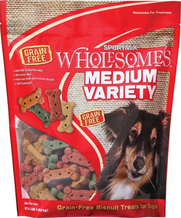 Wholesomes Medium Variety Biscuits Grain Free Dog Treats Cheap