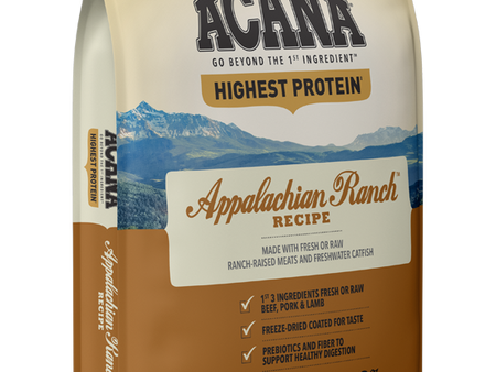 ACANA Highest Protein Appalachian Ranch Recipe Dry Dog Food For Cheap