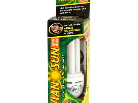 AVIAN SUN 5.0 UVB COMPACT FLUORESCENT LAMP For Sale